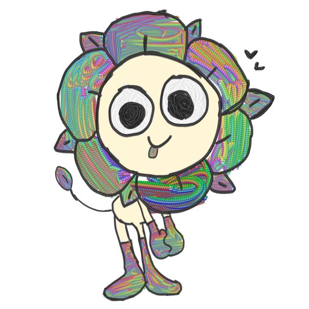 Dandy with dandy brush