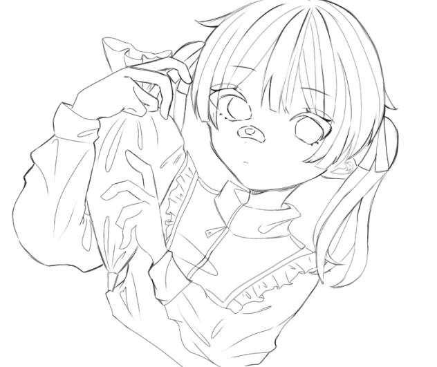 🍫 線画