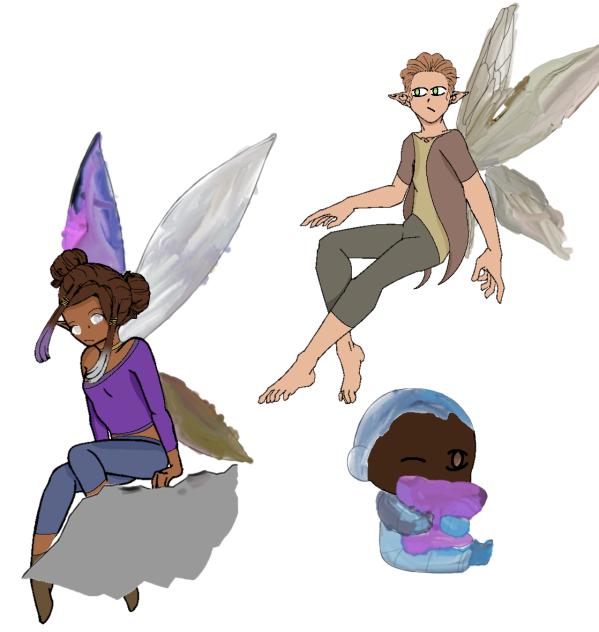 Collab with demon creature’s sis!