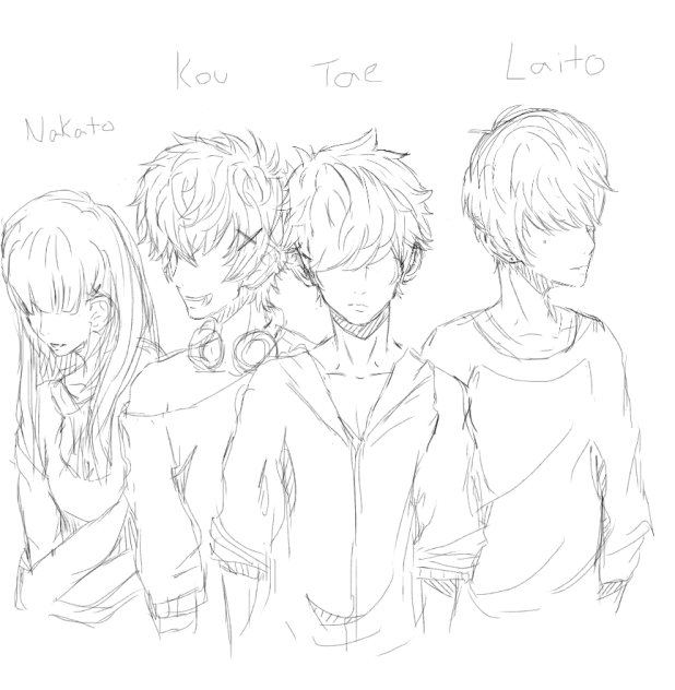 my characters - ibisPaint