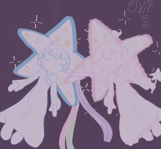 lil twin stars in my style!!