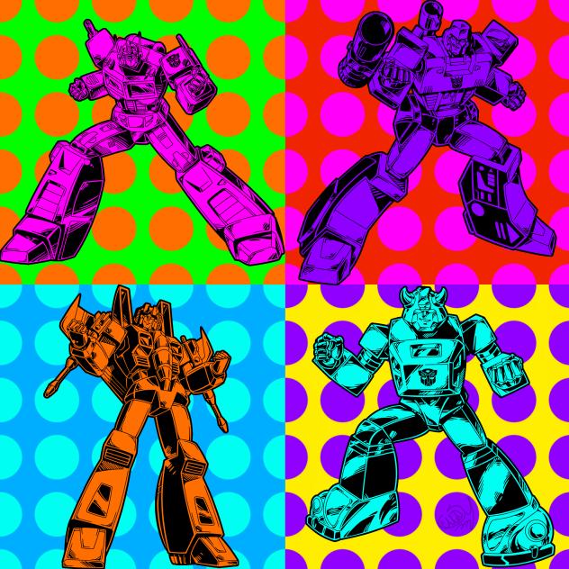 Transformer pop art. 3.0