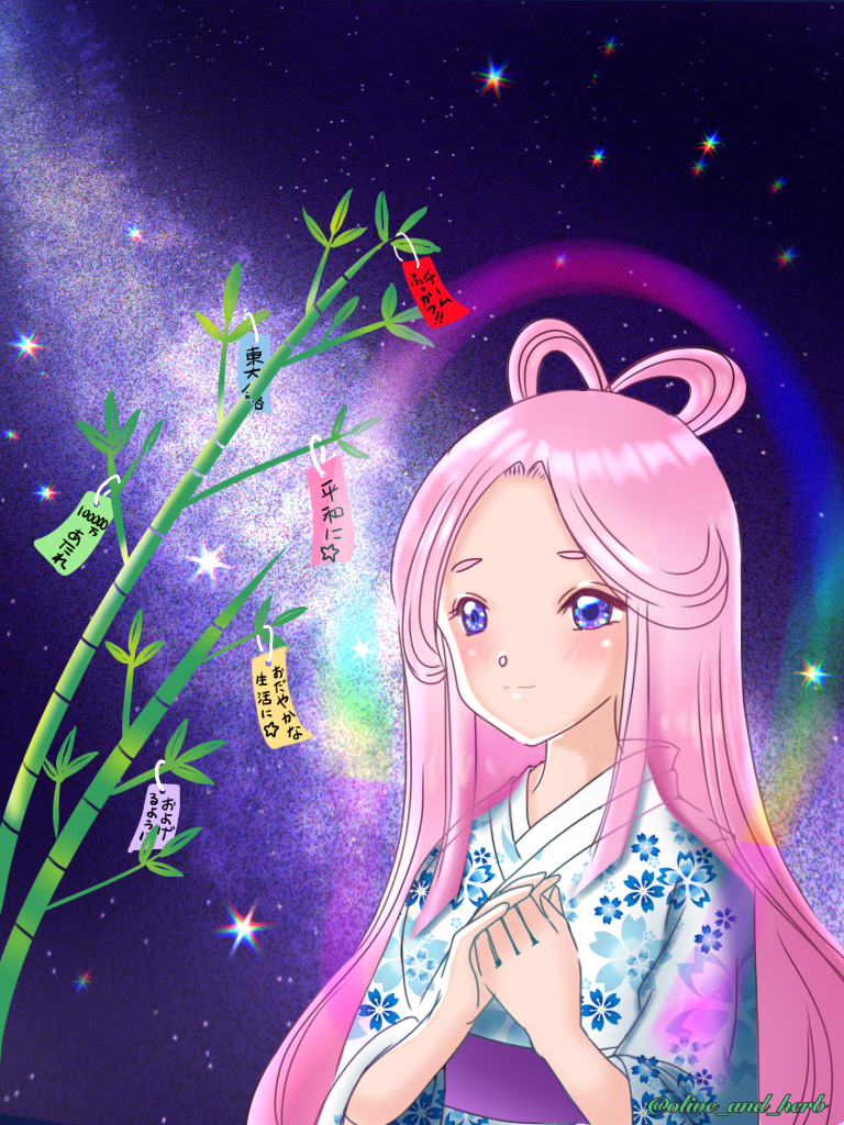 離れていても貴方の幸せを祈っています Ibispaint