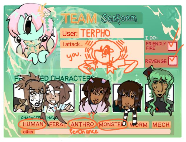 Artfight 2024 Card