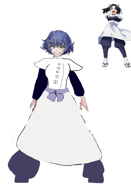 Inosuke Female Vestida Como Aoi