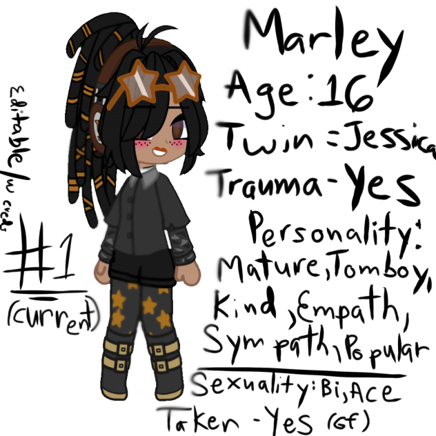 Marley OC Info (Dollhouse of Trauma)