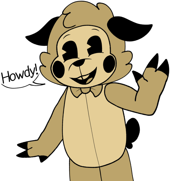 Stuffy - My BATIM oc - Colored