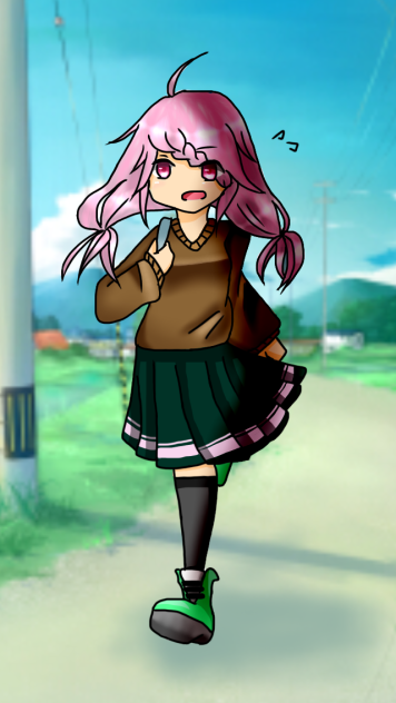 走る学生