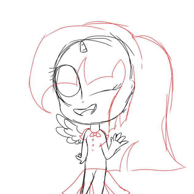 Trying to sketch a human