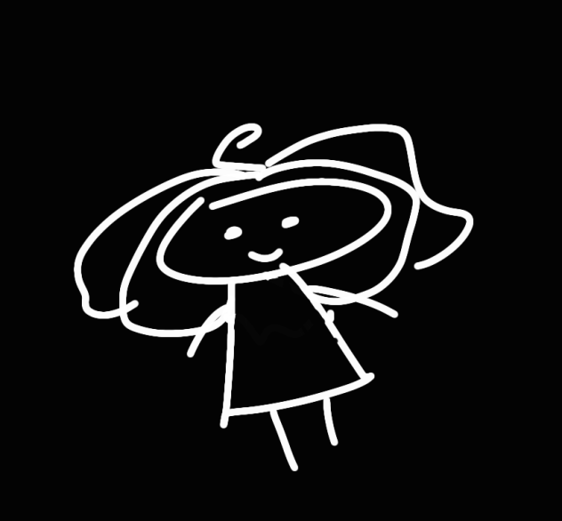 How lana would draw herself