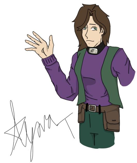 Ayora My Naruto OC (Colored)
