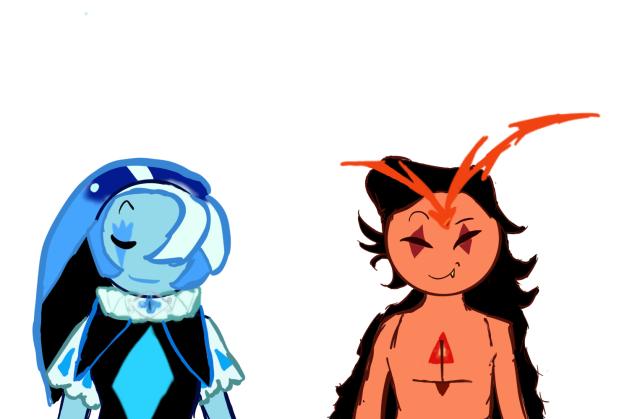 Burning spice and shadow milk