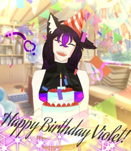 Happy birthday drawing! - ibisPaint