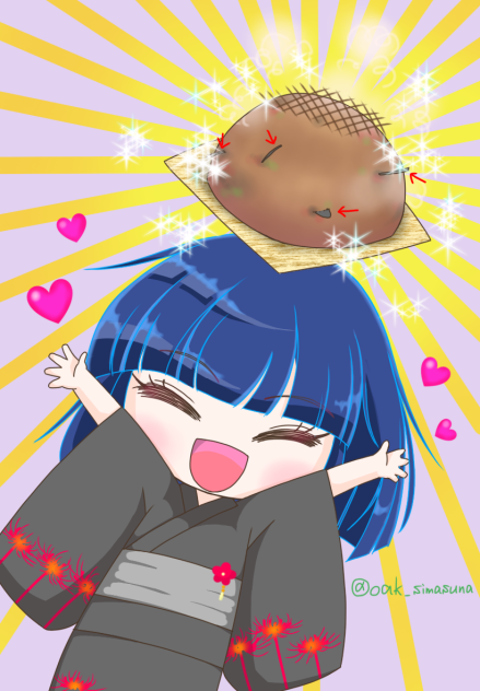 小さいよどみさんシリーズ「お饅頭（？）完成！」