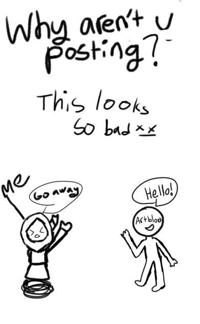Why aren’t u posting