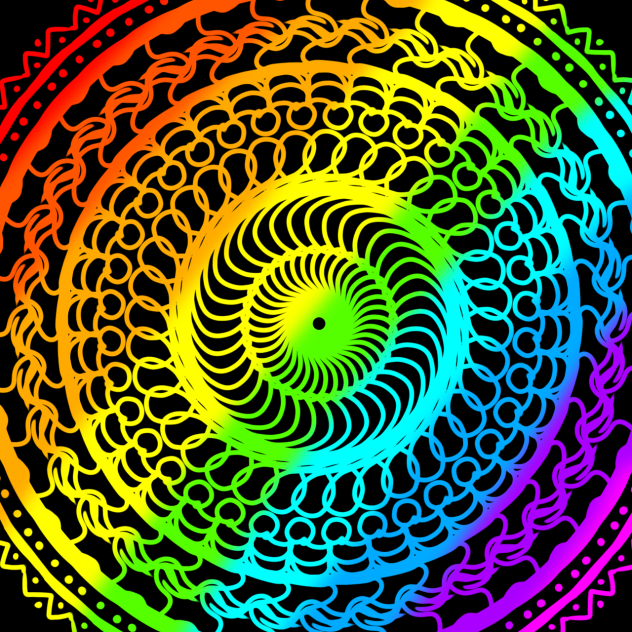 Mandala art 2 - ibisPaint