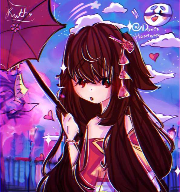 A nice evening in Japan 😗