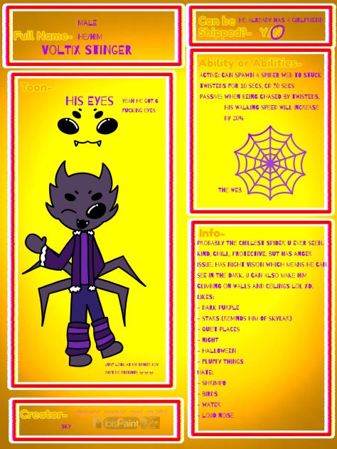 Voltix the spider