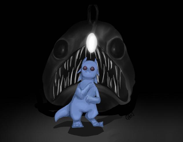 the darkness will swallow you