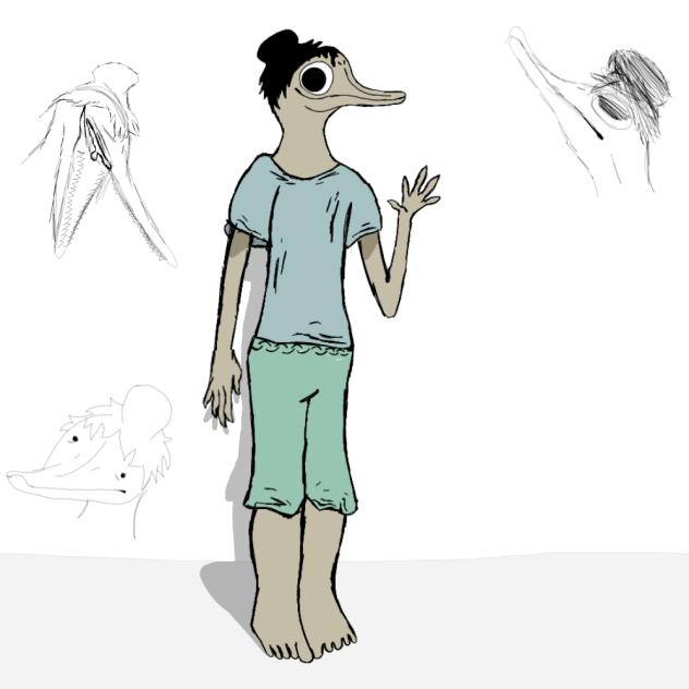 Mai, CC(character concept) art