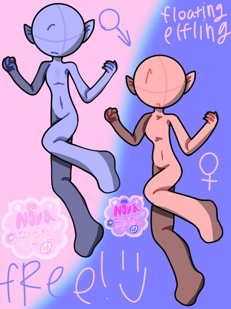 FREE FEMALE MALE BODY POSES‼️