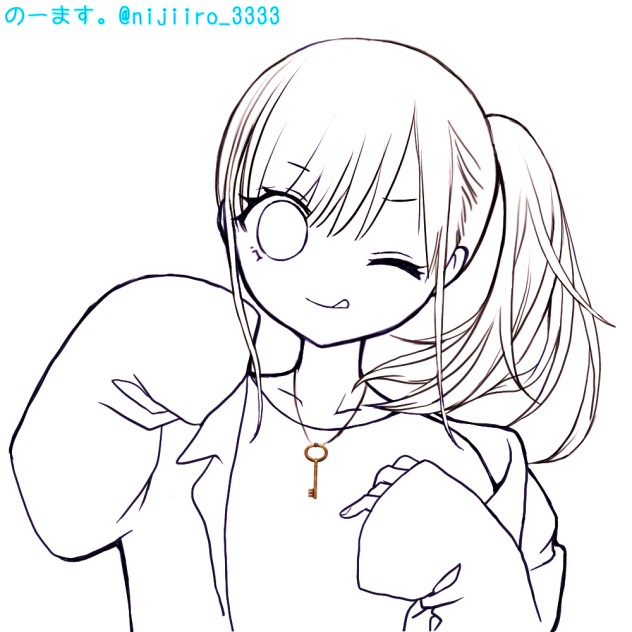 工藤家さんテイク2(lineart)