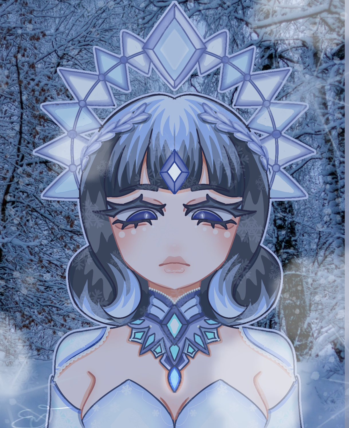 ~Ice queen~ - ibisPaint