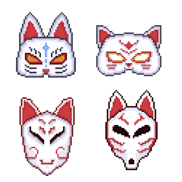 FESTIVAL MASKS PXL