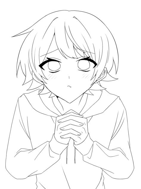 あっきぃ 線画配布