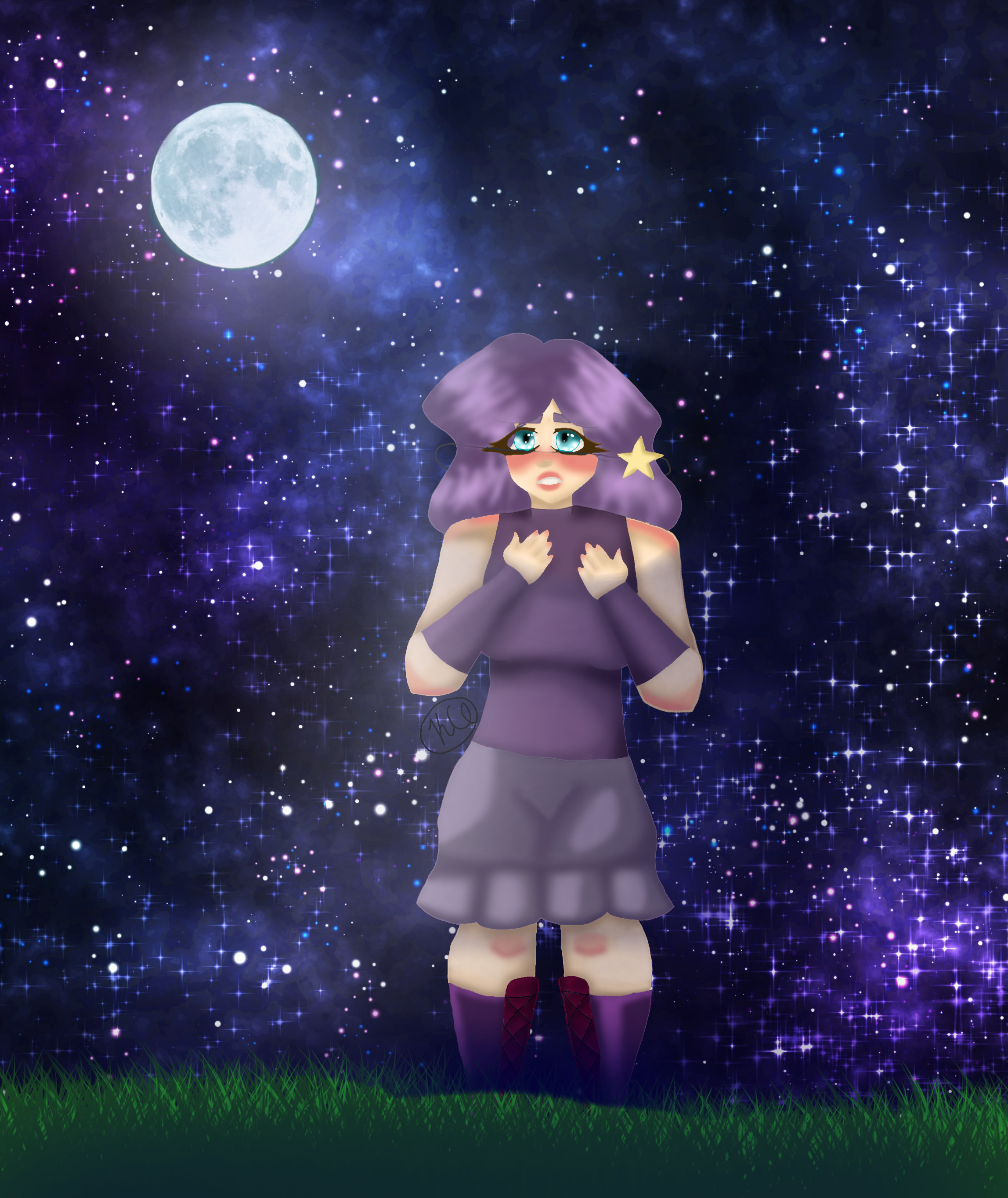 Halley the Comet - ibisPaint