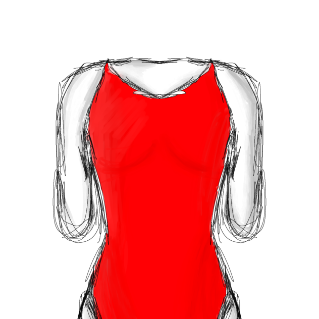 Bathing suit on mannequin