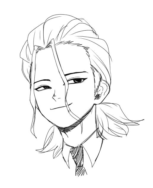千空ヘアアレンジ