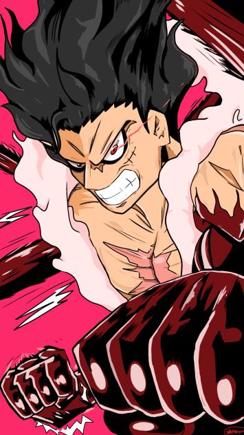Snake Man Luffy gear 4