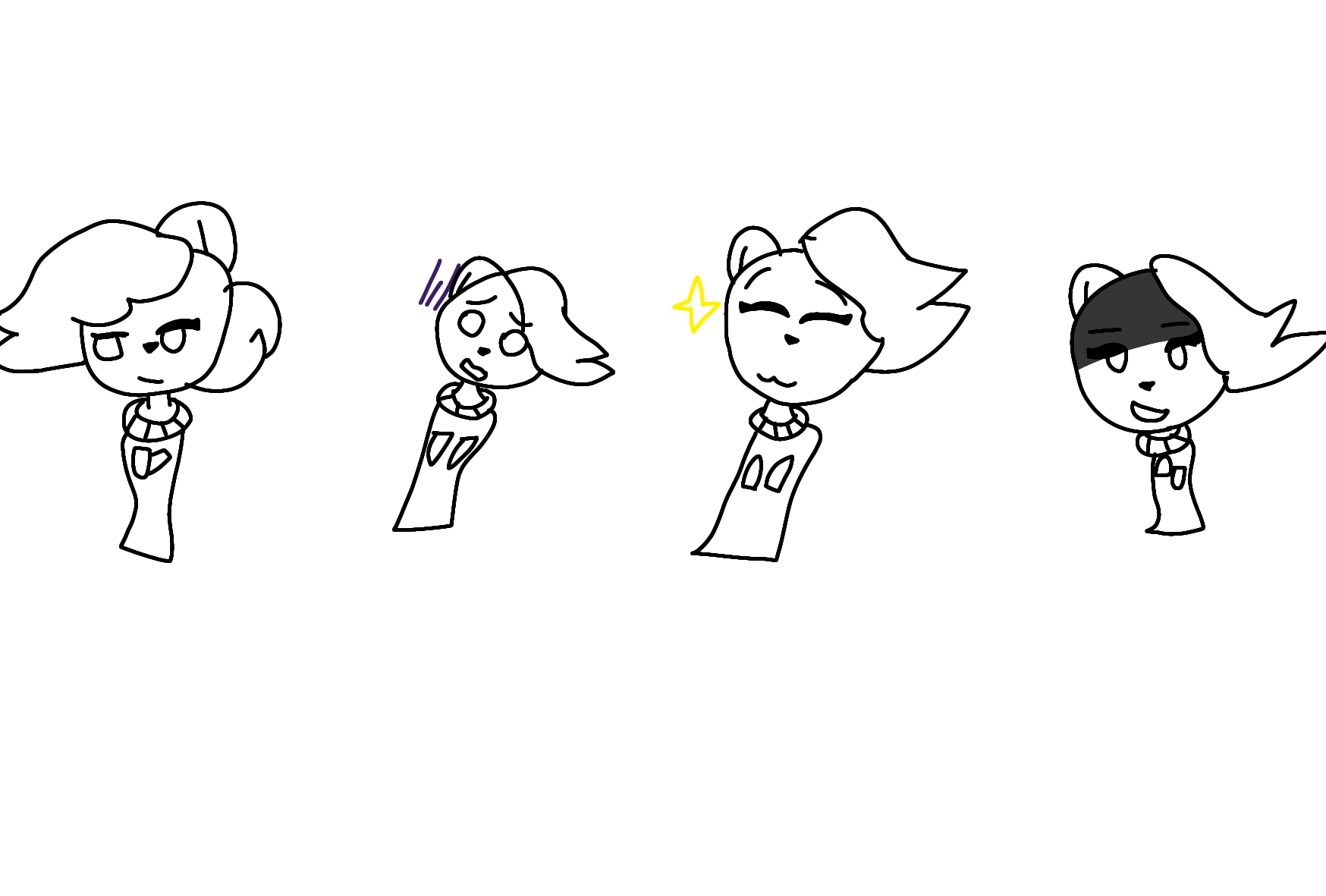 making @Toxic_Mousey character sprites - ibisPaint