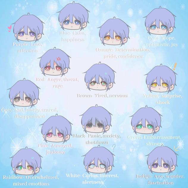 🐠🎇🫧Zumi Eye Color Guide 🐙✨💜