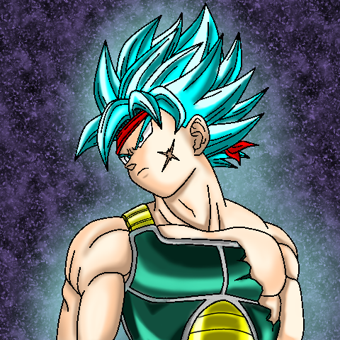 バーダック ブルー 色塗り