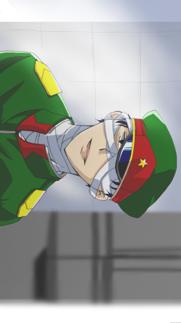 あの夏に還して アニメキャプチャ風 Ibispaint