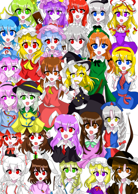 東方キャラ！！！