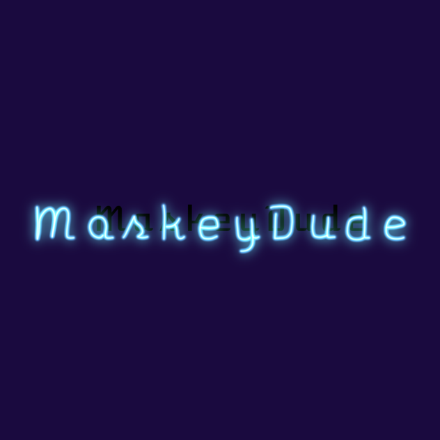 Glowing text