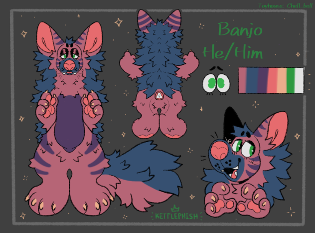 Banjo ref sheet