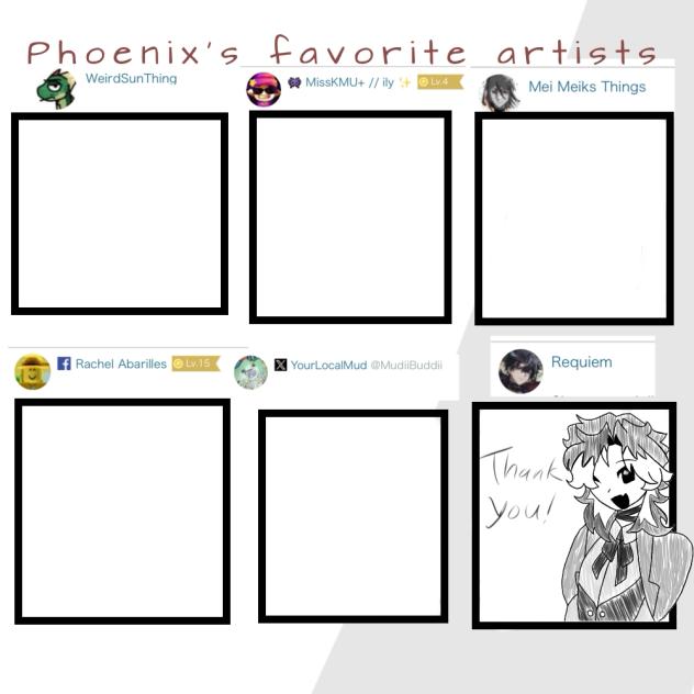 Phoenix’s Favorite Artists
