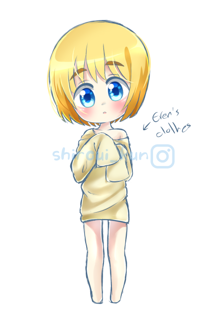 アルミン エレン の服 進撃の巨人