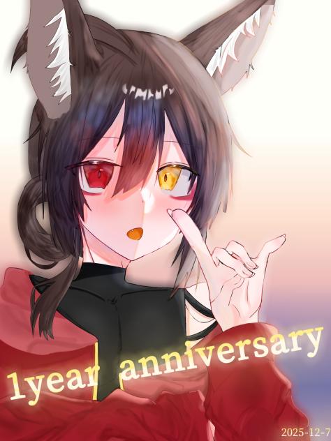 1year anniversary~🎉
