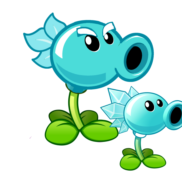lanza guisantes de hielo