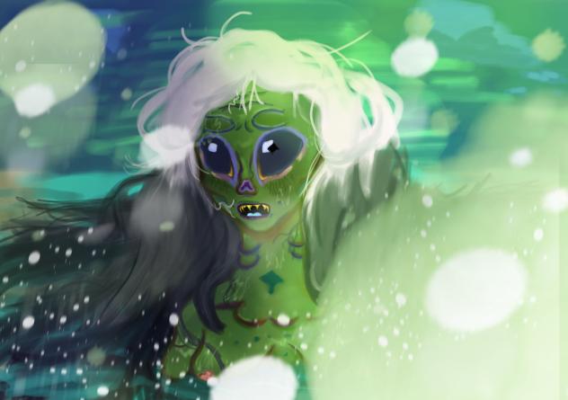 Sea witch or monster babe DONE