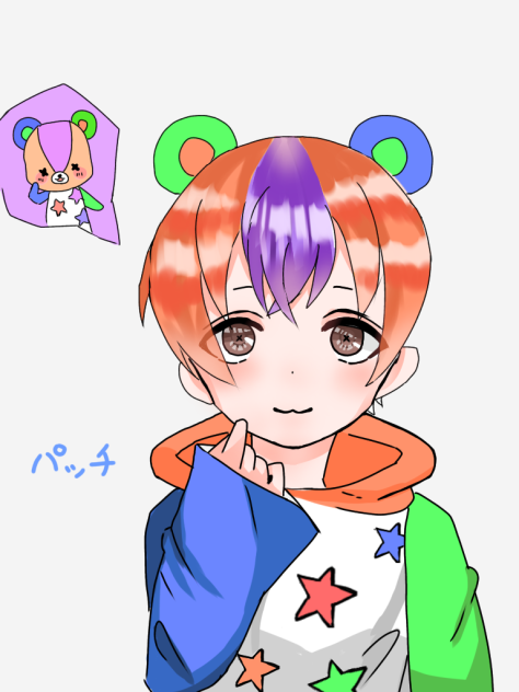 パッチ擬人化 Ibispaint
