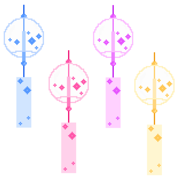 Wind chime (pixel)