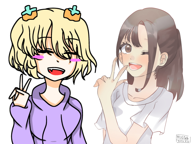 月野パンプキンちゃんで合作しました！