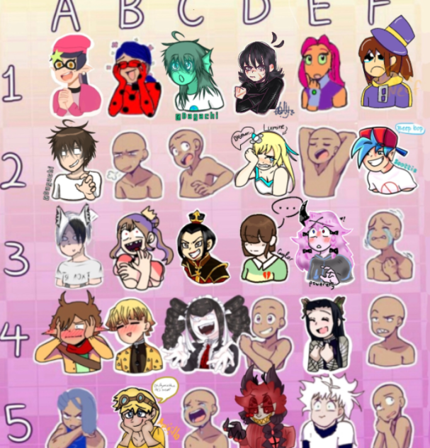 collab expressions - ibisPaint
