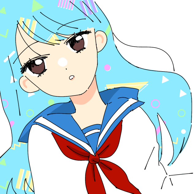 レトロポップな感じ